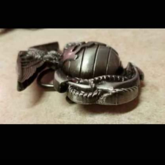 New pewter USMC Marine Corps belt buckle approximately 3".  Other styles… - Picture 2 of 2